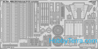 Photo-etched set 1/48 MiG-29 9-13 exterior, for GWH kit