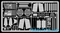 Eduard  49317 Photo-etched set 1/48 Bf 109F-2, for Hasegawa kit