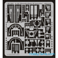 Photo-etched set 1/48 A-10 Thunderbolt II interior, for Hobby Boss kit