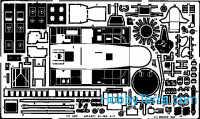 Photo-etched set 1/72 Ar-196A2, for Revell kit