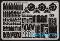 Photo-etched set 1/72 SM-79 Sparviero exterior, for Italeri kit