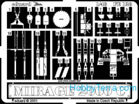 Photo-etched set 1/48 Mirage 2000C, for Revell kit