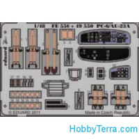 Photo-etched set 1/48 PC-6/AU-23A, for Roden kit