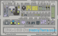 Photo-etched set 1/72 F-18E Super Hornet Color, for Hasegawa kit