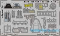 Photo-etched set 1/72 A-4B Color, for Airfix kit