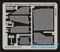 Photo-etched set 1/35 Flakpanzer IV Mobelwagen 37mm, for Tamiya kit