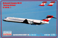 Civil airliner MD-87, Austrian airlines