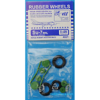 Rubber wheels 1/48 for Su-7BKL