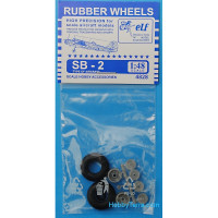Rubber wheels 1/48 for SB-2