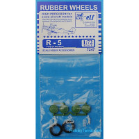 Rubber wheels for Polikarpov R-5