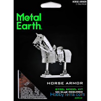 3D metal puzzle. Warhorse Armor