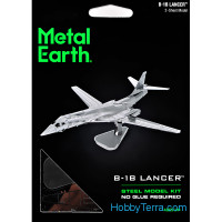 3D metal puzzle. B-1B Lancer bomber