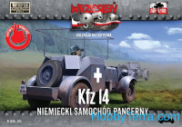 Kfz.14 German armored radio car
