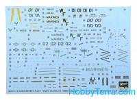 Hasegawa  00936 AV-8B "VMA-513 & VMA-214"