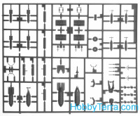 Hasegawa  36009 Pilot Figures And Equipment - WWII Luftwaffe Set