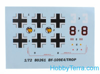 Hobby Boss  80261 Messerschmitt Bf-109E4/Trop