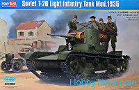 Soviet T-26 light infantry tank mod.1935