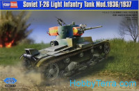 Soviet T-26 light infantry tank mod.1936/1937