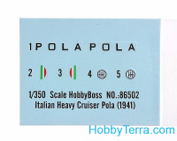 Hobby Boss  86502 Italian Heavy Cruiser Pola (1941)