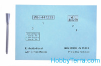 IBG Models 35005 Einheitsdiesel com Breda 37 milímetros AA Gun