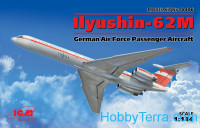 Ilyushin-62M German Air Force passenger aircraft