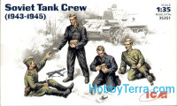 Soviet tank crew, 1943-1945