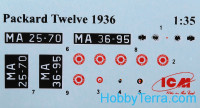 ICM  35535 Packard Twelve (Model 1936) with passengers