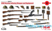 WWI Russian Infantry weapon and equipment