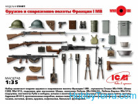 WWI French infantry weapon and equipment