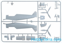 ICM  48107 Messerschmitt Bf-109 F4/R6 WWII German fighter