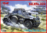 Sd.Kfz.222 WWII German armored car