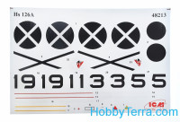 ICM  48213 Hs 126A-1 with bomb rack, Condor Legion reconnaissance plane