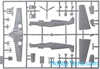 ICM  72134 Messerschmitt Bf 109E-4 WWII German night fighter