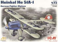 Henkel He-51 A1 German fighter-biplane