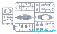 ICM  72411 Sd.Kfz.222 WWII German light armored vehicle