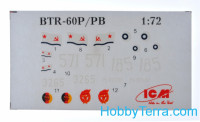 ICM  72901 BTR-60P Soviet infantry vehicle