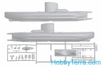 ICM  S004 U-Boot type XXIII WWII German submarine