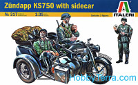 Zundapp KS750 with sidecar