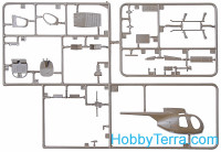 Italeri  1028 OH-6 A "Cayuse" helicopter