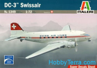 DC-3 Swissair liner