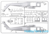 Italeri  2666 MH-60K "Blackhawk SOA" helicopter