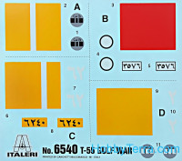 Italeri  6540 T-55 Iraqi Army - Gulf war 25th Anniversary