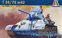 Tank T-34/76 model 1942 (Snap fit)