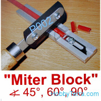 JLC Models  P005 Miter Block (45,60,90 degrees) for razor blade