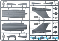 Kitty Hawk  80115 F-101 A/C "Voodoo" fighter