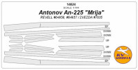 Mask 1/144 for An-225 (Revell/ZVEZDA)