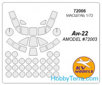 Mask 1/72 for Antonov An-22 