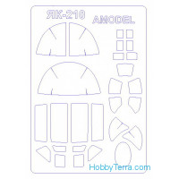 Mask 1/72 for Yak-200/Yak-210, for Amodel kit