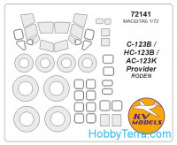 Mask 1/72 for C-123 Provider