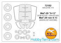 Mask 1/72 for MiG-29, for ICM kit